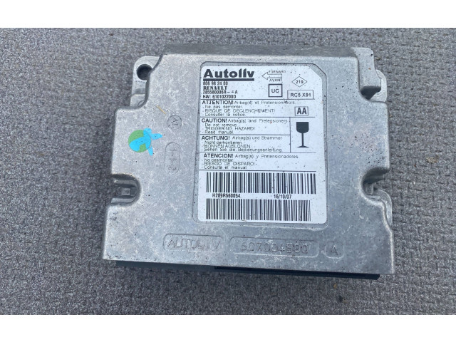 Блок подушек безопасности 606982400, 285580006R   Renault Laguna III
