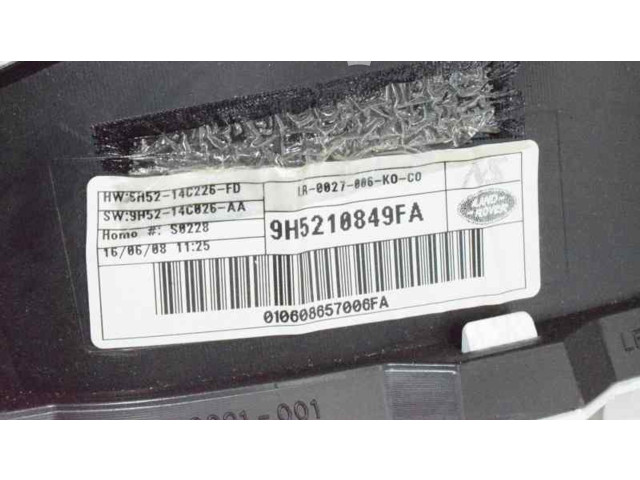 Přístrojová deska  Land Rover Freelander 2 - LR2 2010 LR0027006KOCO, 9H5210849FA  