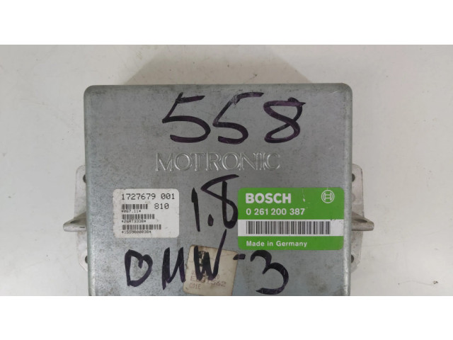Řídící jednotka 0261200387, 1727679001   BMW 3 E36 1997