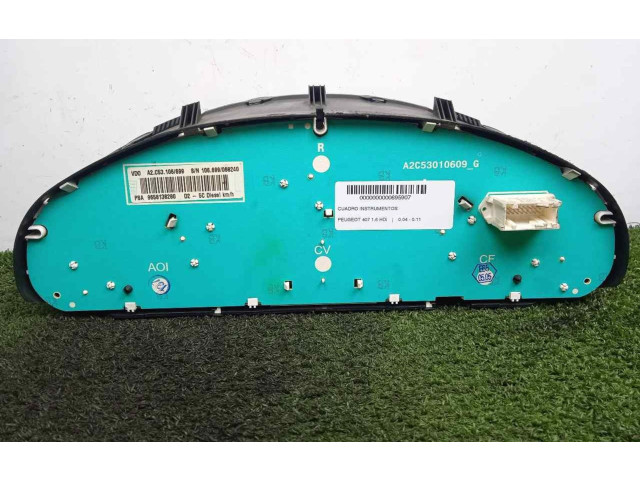 Přístrojová deska  Peugeot 407 2005 1.CONECTOR, VDO  