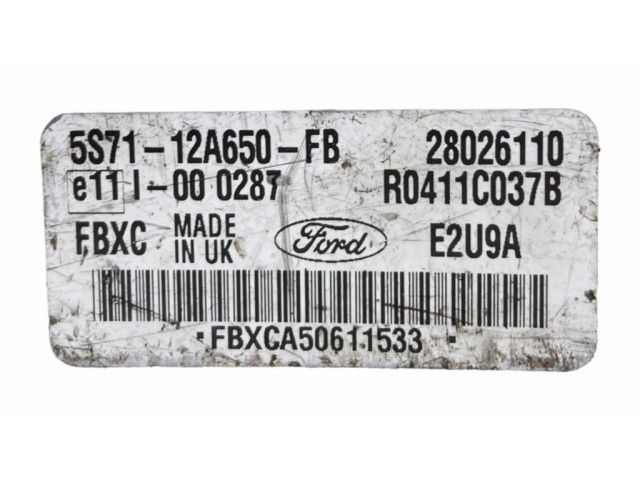 Блок управления двигателя 5S7112A650FB, 28026110   Ford Mondeo Mk III