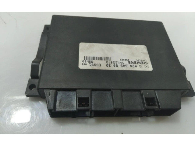 Блок управления коробкой передач A0245458032, A0245458032   Mercedes-Benz CL C140