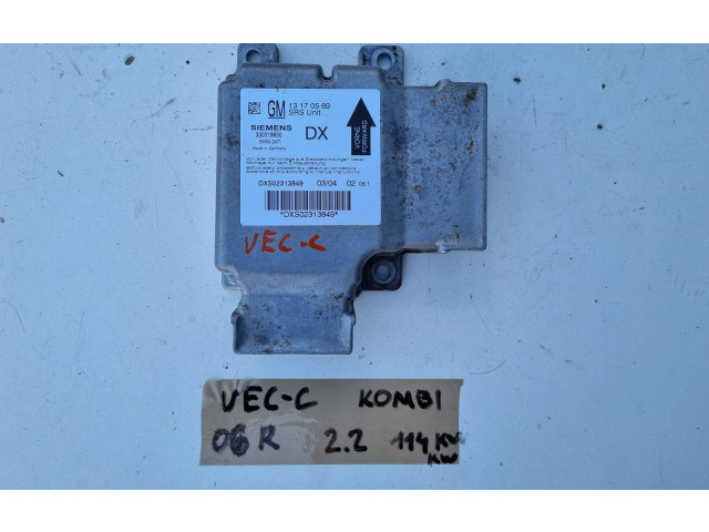 Блок подушек безопасности 13170589   Opel Vectra C