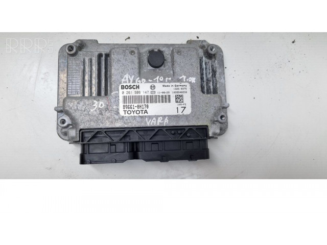 Блок управления двигателя 0261S06147, 896610H170   Toyota Aygo AB10