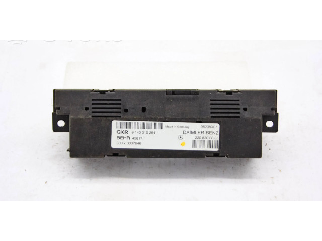 Блок комфорта 2208300085, 9140010254   Mercedes-Benz S W220   