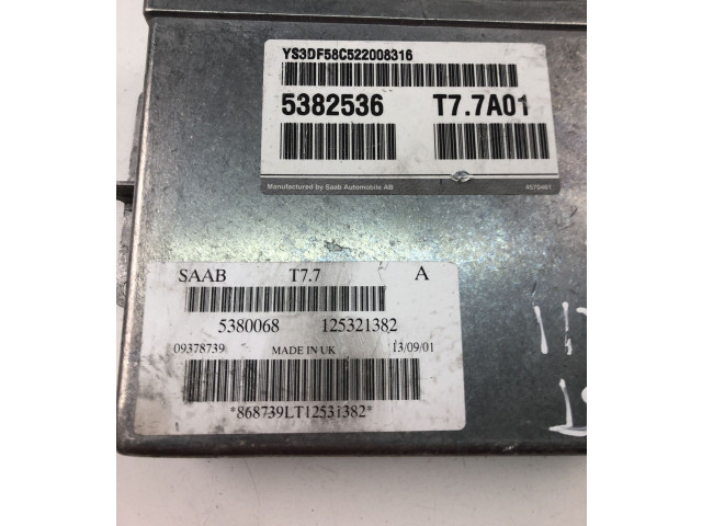 Řídící jednotka 5382536   Saab 9-3 Ver1 2002