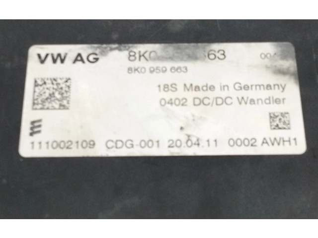 Другие блоки управления / модули    8K0959663   Audi A6 C7