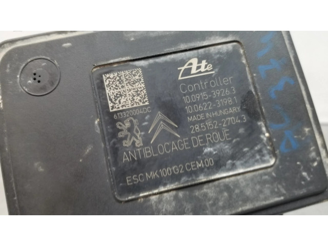 Jednotka ABS 9806274380, 10022002454   Peugeot 2008 I 2013