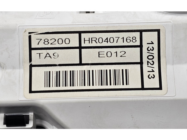 Přístrojová deska  Honda Civic IX 2014 78200HR0407168, 78200HR0407168  