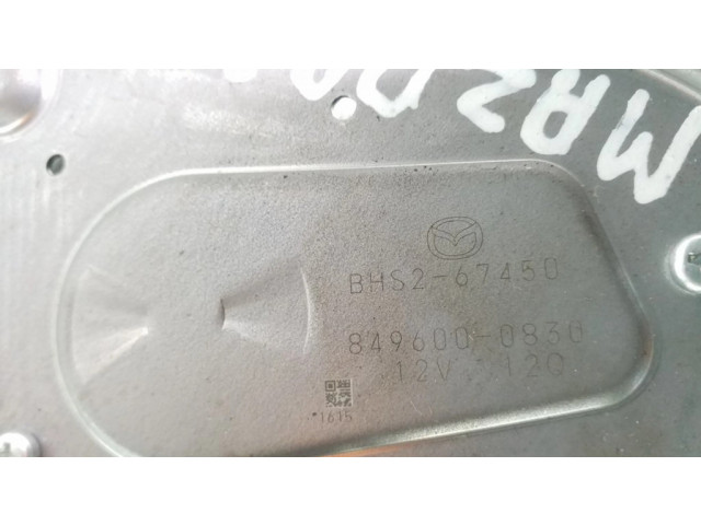 Моторчик заднего дворника BHS267450, 8496000830    Mazda 3 II