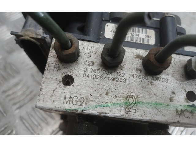 Jednotka ABS 0265234122, 47660AX703   Nissan Micra 2004