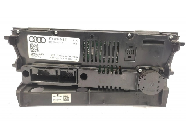 Блок управления климат-контролем 8T1820043T, 8T1820043AG   Audi A4 Allroad