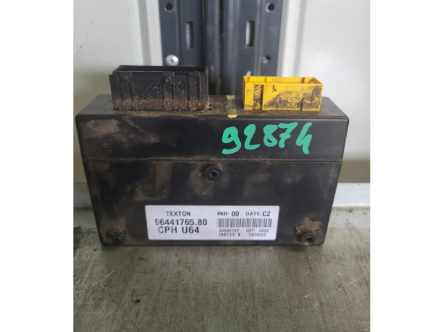 Блок управления 9644176580   Fiat Scudo