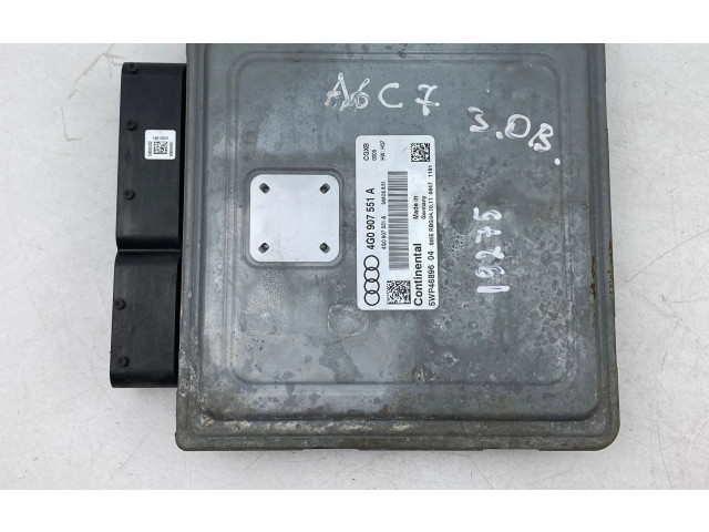 Блок управления двигателя 4G0907551A, 5WP4689604   Audi A6 S6 C7 4G