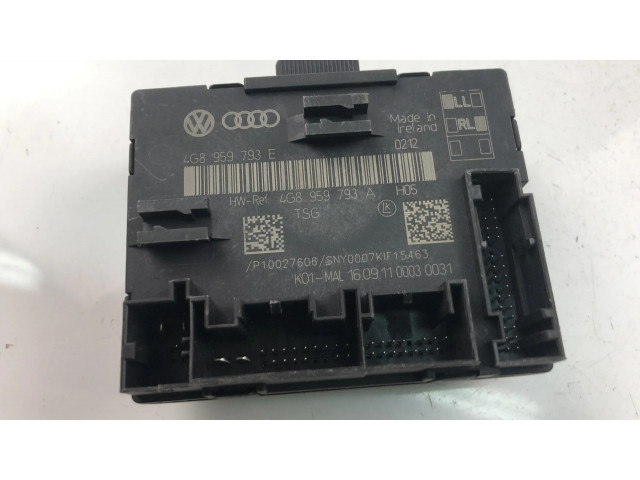 Блок управления 4G8959793E   Audi A6 C7