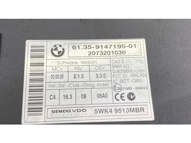 Řídící jednotka 0281014238, 7809000   BMW 3 E90 E91 2008