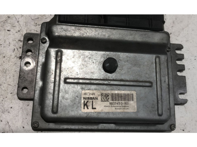 Řídící jednotka MEC37-670, MEC37-670   Nissan Note (E11) 2009