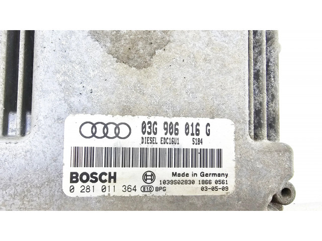 Блок управления двигателя 03G906016G   Audi A3 S3 8P