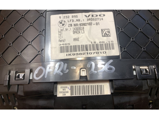 Přístrojová deska  BMW 4 F32 F33 2015 9232895  