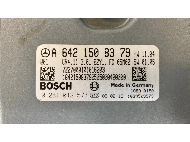 Řídící jednotka A6421508379, 1039S09573   Mercedes-Benz C W203 2005