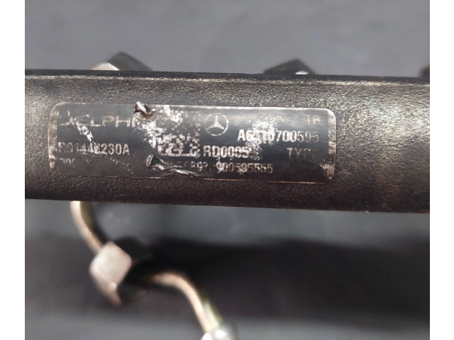 Vstřikovací lišta A6510700595, 4F0145230A   Mercedes-Benz C W204     