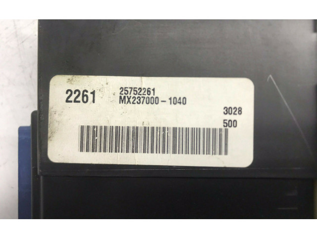 Блок управления климат-контролем 25752261, nr341   Cadillac CTS