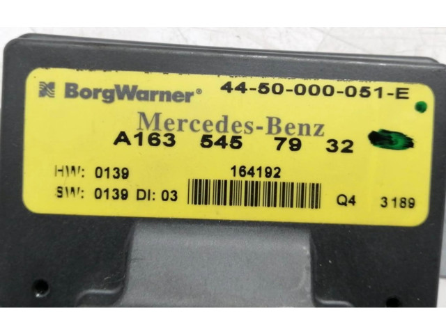 Řídící jednotka A1635457932   Mercedes-Benz ML W163 