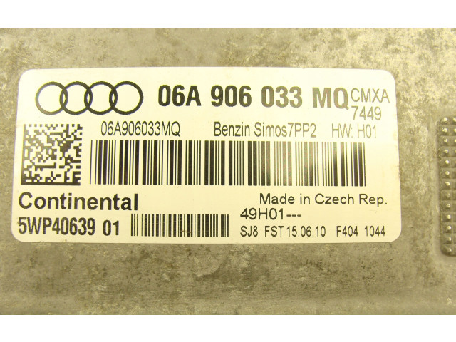 Řídící jednotka 06A906033, 06A906033MQ   Audi A3 S3 8P 2003
