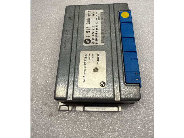 Блок управления коробкой передач 7514365, 5WK33503AA   BMW 3 E46