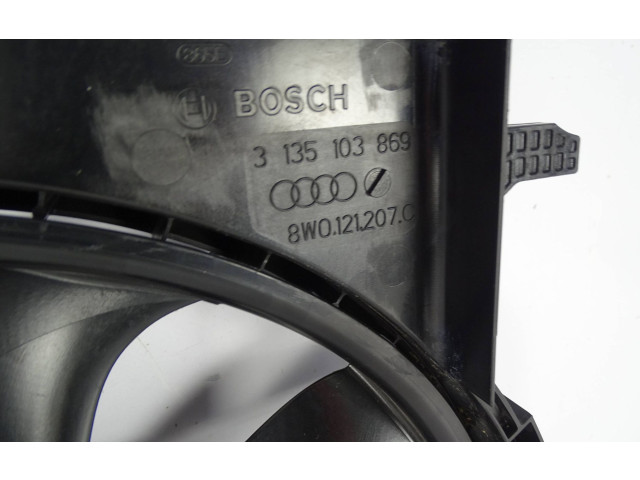Вентилятор радиатора     8W0121207C, 8W0121003D    Audi A4 S4 B9 8W 