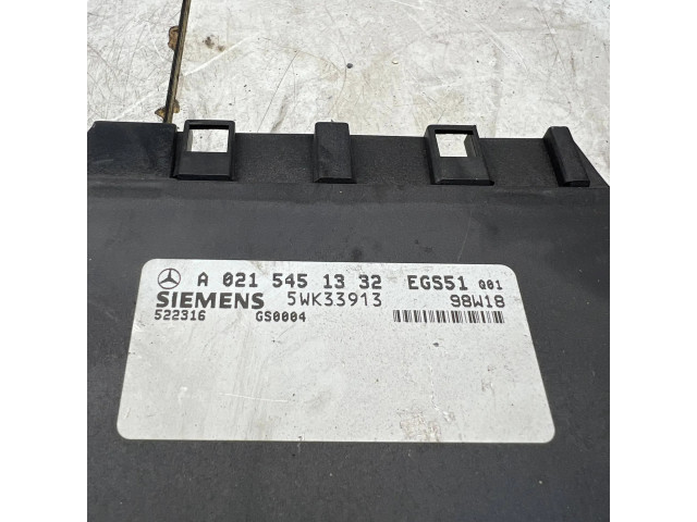 Блок управления коробкой передач A0215451332, 5WK33913   Mercedes-Benz E W210
