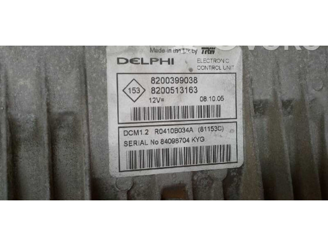Řídící jednotka 8200399038, 8200513163   Nissan Micra 