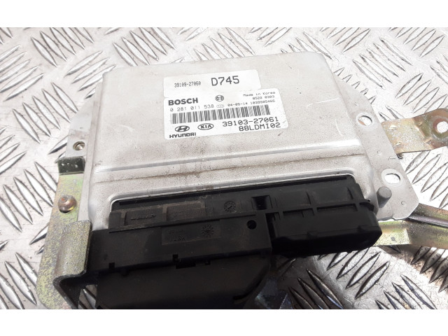 Řídící jednotka 3910327061, 0281011538   KIA Cerato 2003