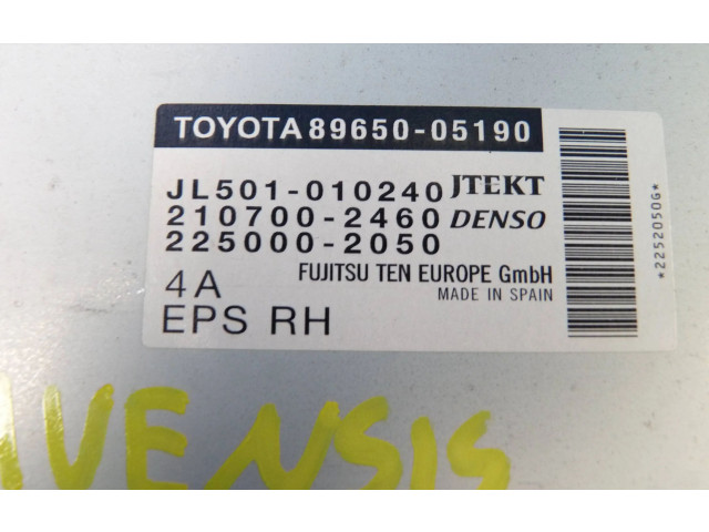 Блок управления 8965005190, JL501010240   Toyota Avensis T270