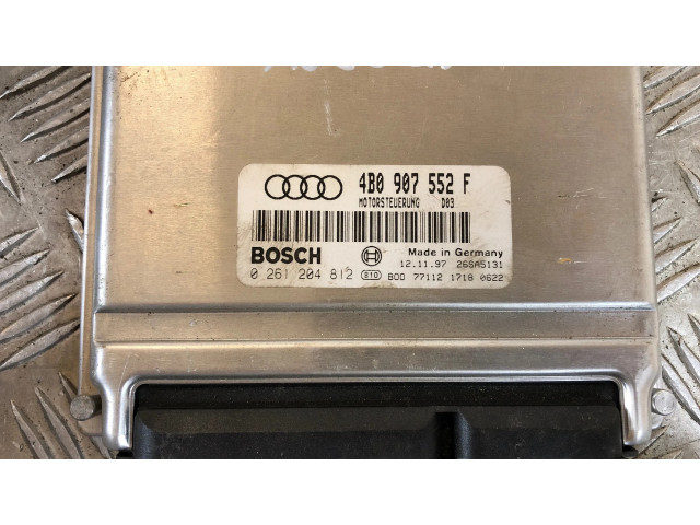 Блок управления двигателя 4B0907552F, 0261204812   Audi A6 S6 C5 4B