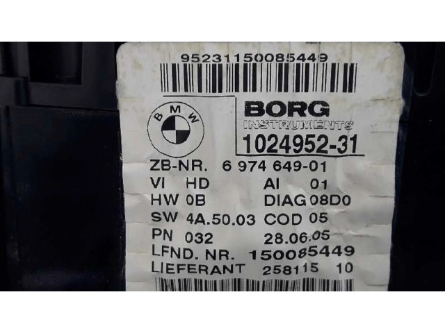 Přístrojová deska  BMW 7 G11 G12 2015 62109283801  