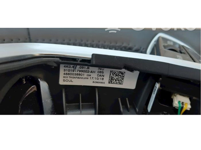 Volant Audi A6 S6 C8 4K 2018 4K0419689A, 4K0419091B  