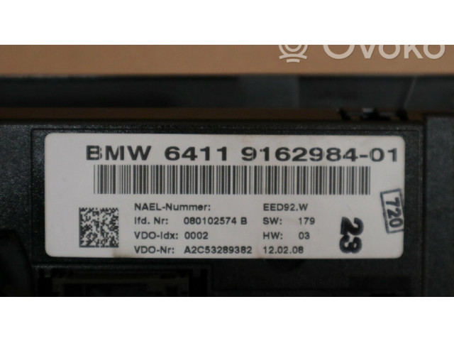 Блок управления климат-контролем 9162984   BMW 3 E92 E93