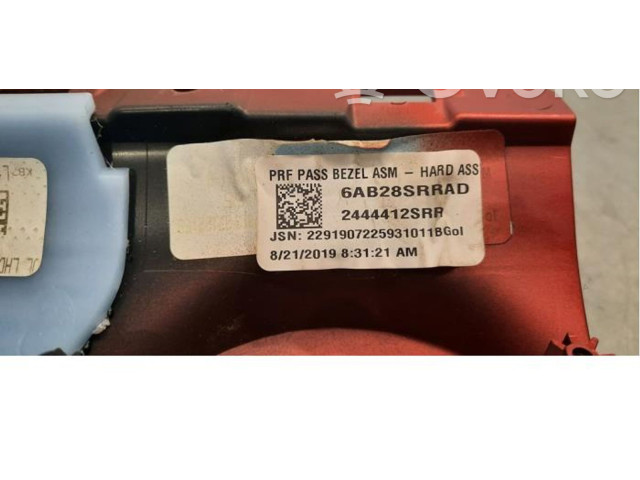 Подушка безопасности пассажира 68281984AF   Jeep Wrangler