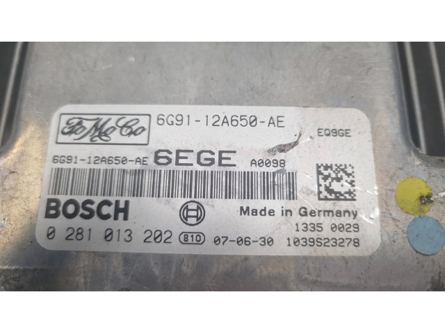 Řídící jednotka 6G9112A650AE, 0281013202   Land Rover Freelander 2 - LR2 2008