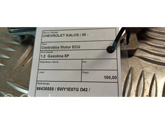 Řídící jednotka 96435559   Chevrolet Kalos 