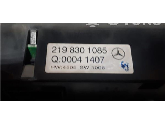 Блок управления климат-контролем 2198301085   Mercedes-Benz CLS C219