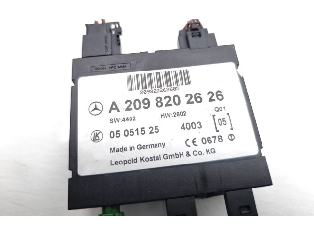 Блок управления A2098202626, 05051525   Mercedes-Benz CLK AMG A208 C208