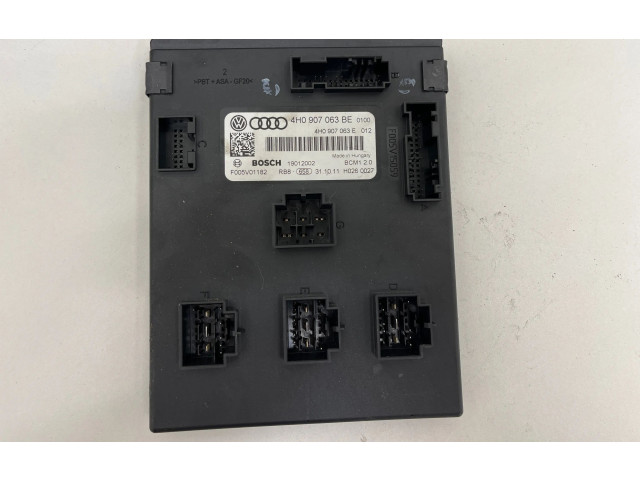 Комфортный модуль    4H0907063BE, 4H0907063E   Audi A6 C7