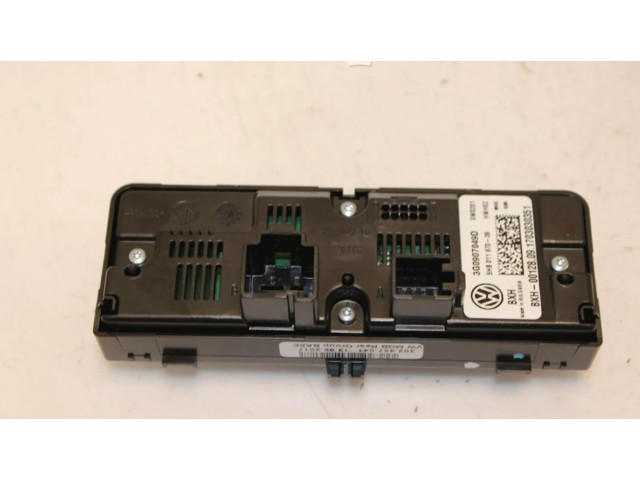 Блок управления климат-контролем 3G0907049D, 3G0907049D   Volkswagen Cross Touran II