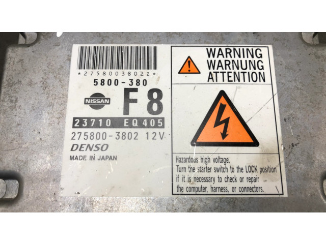 Řídící jednotka 2758003802, 23710   Suzuki Jimny 2002