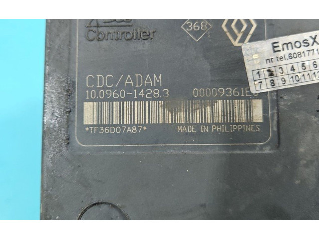 Jednotka ABS 10.0960-1428.3, IMPRK1407312   Renault Laguna II 2006