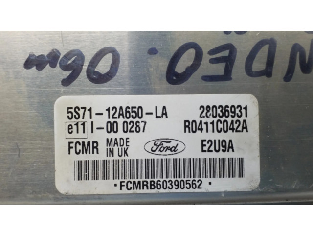 Řídící jednotka 5S7112A650LA, 28036931   Ford Mondeo Mk III 2005