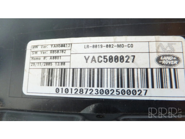 Přístrojová deska  Land Rover Discovery 3 - LR3 2006 YAC500027  