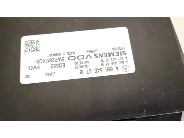 Блок управления коробкой передач a0015452716   Mercedes-Benz E W212